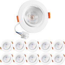 5/10X LED Spot Einbaustrahler