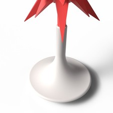 Aufsteller Rund für Herrnhuter Stern, Dekoration Fensterbrett Weihnachten