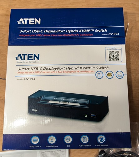 Kvm switch aten 3 - aten,, 3-port