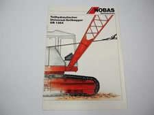 Prospekt Nobas UB1254 Universal Seilbagger 1990er Jahre