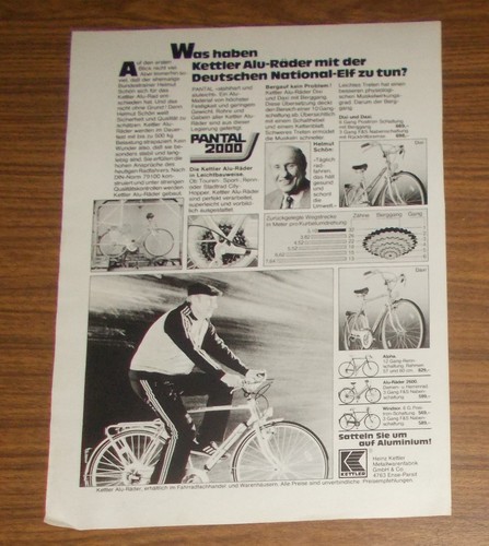 Seltene werbung kettler - seltene,