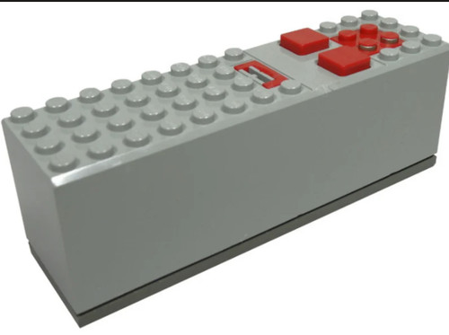 Lego grauer batteriekasten - 9v,