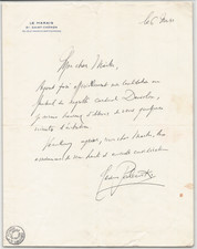 Gaston Palewski - Signierter