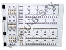 Audio Steckfeld Lemosa 8HE 19" Rackeinbau mit 168 Buchsen #44