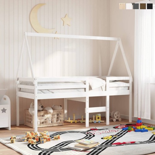 Kinderbett hochbett mit dach - hochbett,