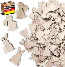 Holz Hasen Streudeko 100