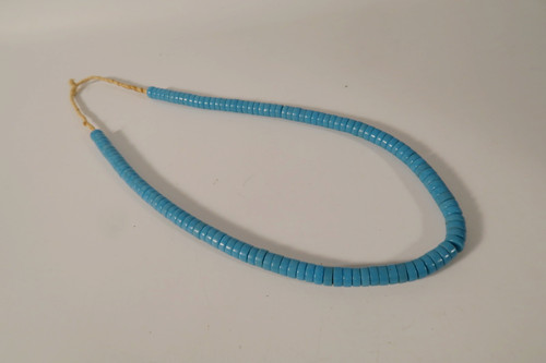Alte glasperlen scheiben - alte, blau