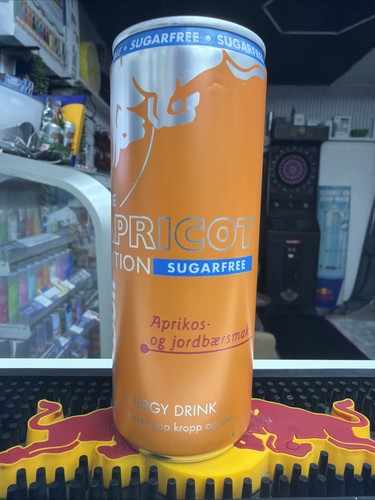 Red bull apricot edition - red,