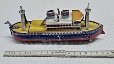 Blechspielzeug Schiff zum Aufziehen 