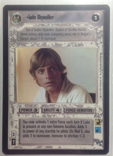 Decipher swccg premiere - swccg, bb