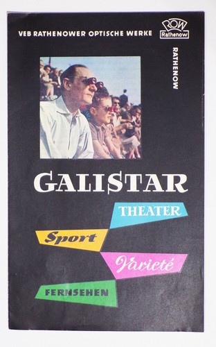 Faltblatt galistar row - faltblatt,