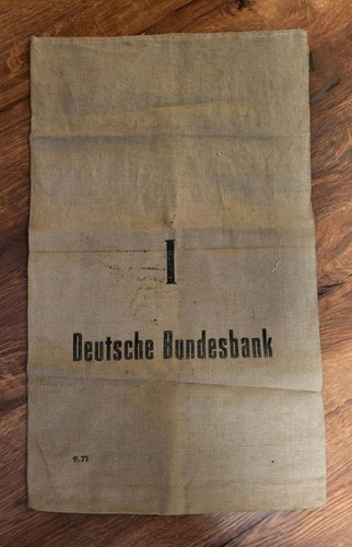 Geldsack deutsche bundesbank - geldsack,
