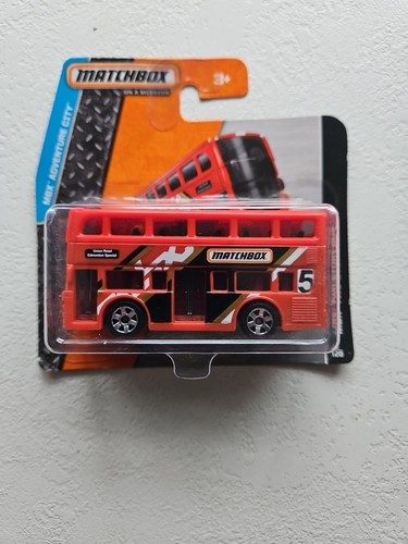 Matchbox two story - bus, auf