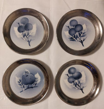 4 UNTERSETZEER , Porzellan/