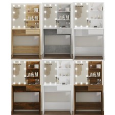 Stilvoll Makeup table with LED 74.5x40x141cm hairdresser dresser several choices