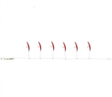 Cormoran Seacor Makrelenvorfach Paternoster Rig Makrele rot / weiß (55-25616) 