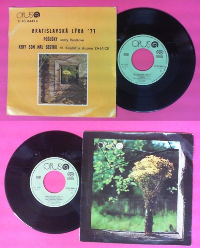 Opus bratislavska - lp, 7"