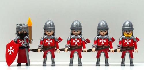 Bogenschütze malteser rot - 5, x
