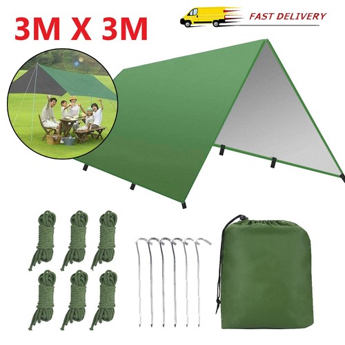 Tarp 3x3m zeltplane camping - tarp,
