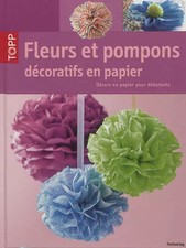 Deko Blumen und Pompons aus