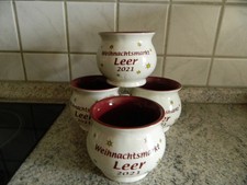 4x Becher Tasse Glühwein Grog