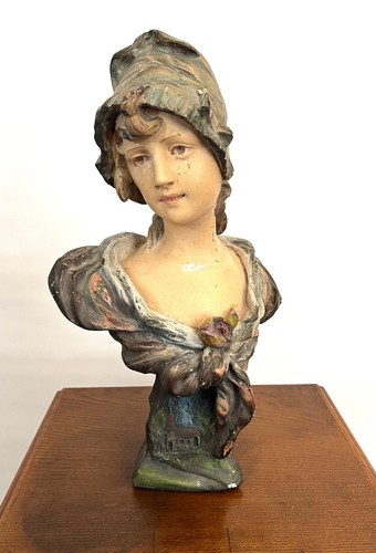 Jugendstil frauenbüste aus - jugendstil,