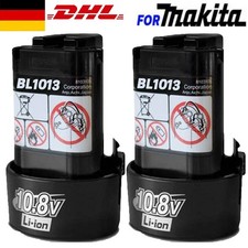 2X 6.0Ah Original BL1013 Akku Für Makita 10,8V BL1014 DF330D 194551-4 194550-6