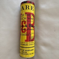 1 Justerine & Brooks  Blech Dose, Sammlerdose, vintage Whiskey, leer