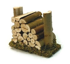Holzstapel aus Holz