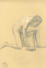 MÄNNLICHER AKT - nude drawing