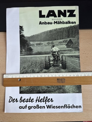 Lanz bulldog anbau - lanz,