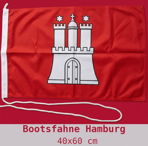 Bootsfahne hamburg fahne - bootsfahne,