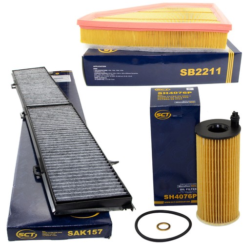 Inspektionspaket filterset sct - filterset,