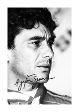 Ayrton Senna 2 Formel 1 A4
