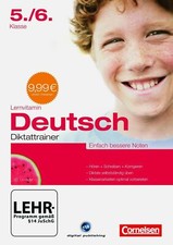 Cornelsen Lernvitamin Deutsch Diktattrainer 5./6. Klasse Lernsoftware für Schule