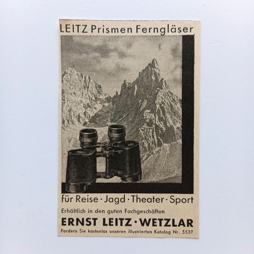 1930 leitz wetzlar prismen - leitz,