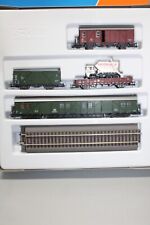 Roco 44023 Güterwagen- Bauzugwagen - Set DB Wechselstrom Spur H0 OVP