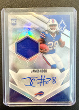 James Cook RPA Rookie /99 2022 Panini Phoenix Buffalo Bills RB Auto Patch NFL