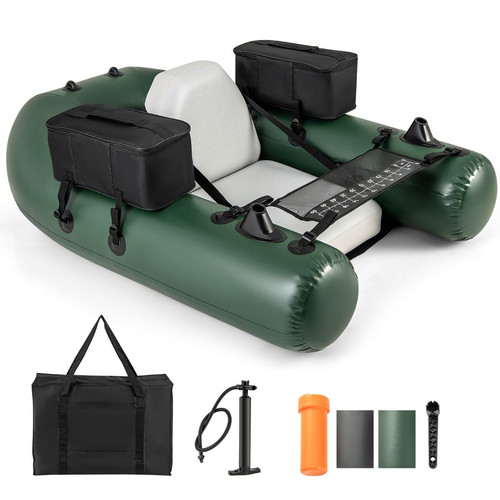 Aufbelasbares fischerboot - aufbelasbares,