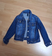 Kinder Mädchen Jeans Jacke