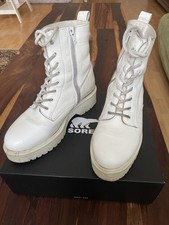 Weiße Leder-Boots von Another