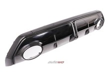 Audi RS3 8Y Facelift original Diffusor/Spoiler Heckstoßstange schwarz glänzend