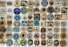 70 alte Bierdeckel *