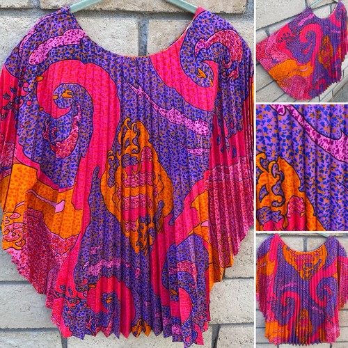 Pleated caftan top - pleated,