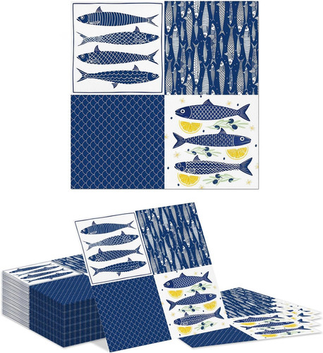 Fisch servietten stück - servietten, 40