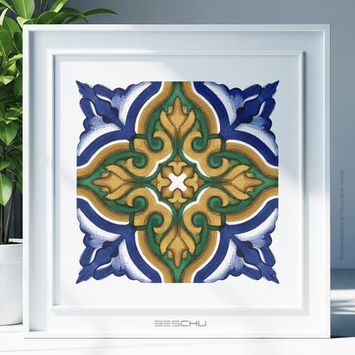 Ornamente muster schablone - muster,