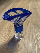 überfangglas mit kobaltblauer - mit,
