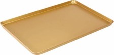 Thekenbleche 10x gold 60x40x2cm neu Cup Cake Donut Bagel Brötchen Baklava