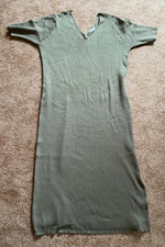 •♥• Pageone Kleid Strickkleid Gr. L grün kurzarm Midi Damen Mädchen •♥•