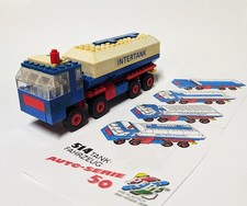 DDR PEBE Bausatz gebaut 514 Tankfahrzeug Intertank in 1:50 Steinbauhöhe 8mm